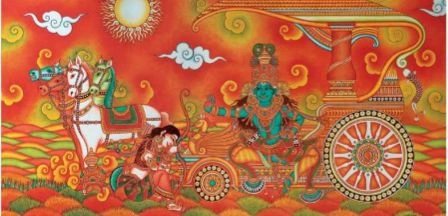 Geethopadhesham best mural paintings in kerala