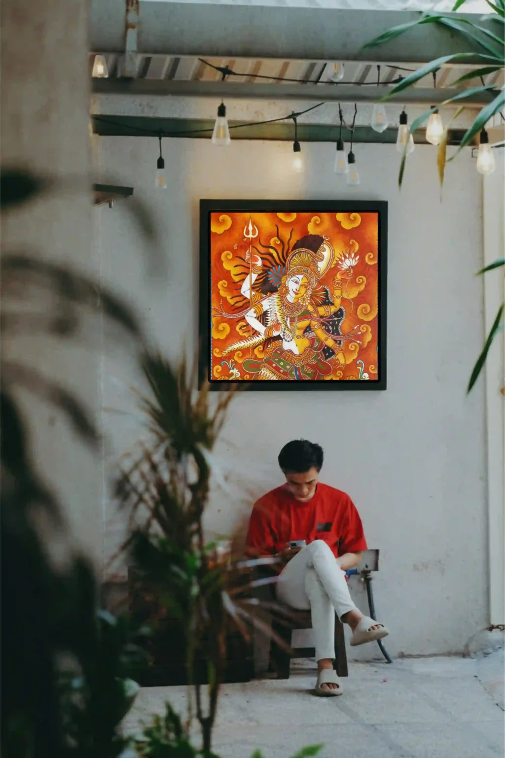 Blog cover for best mural paintings in kerala